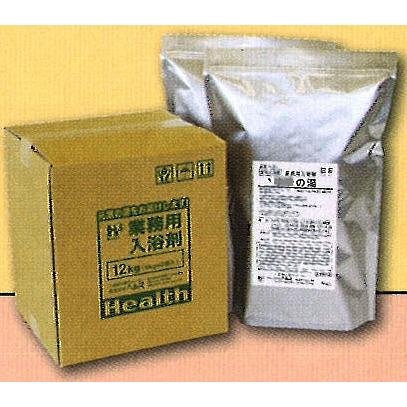 買い販促品 （本州四国 送料無料）　ヘルス　業務用入浴剤　Ａ−１４５　「ツボクサエキス配合の湯」　６ｋｇ×２袋