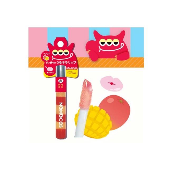 BW モモコス フルーツリップグロス マンゴー チェリー ピーチ