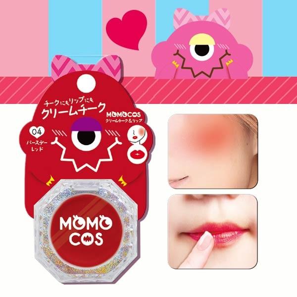 BW モモコス クリームチーク＆リップ トークトークピンク