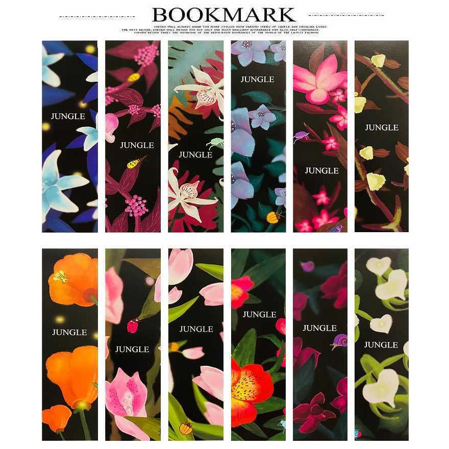 しおり 栞 30枚セット 花 植物 フラワー イラスト ブックマーク カラフル 紙製 おしゃれ 30枚のパターンが全て異なる しおりセット 3033 Bookmark 3033 卸売のeiei 通販 Yahoo ショッピング