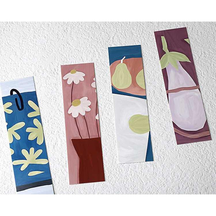 しおり 栞 30枚セット 生活 イラスト 花 果物 美術 写真 風景 ブックマーク カラフル 紙製 おしゃれ 全てのイラストが全て異なる しおりセット 3037 Bookmark 3037 卸売のeiei 通販 Yahoo ショッピング