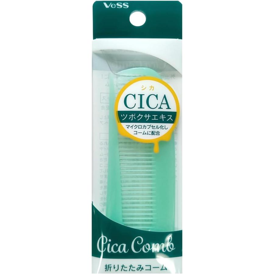 日本製 ギフト】ベス CICA 折りたたみコーム CI-500 ナイロン毛
