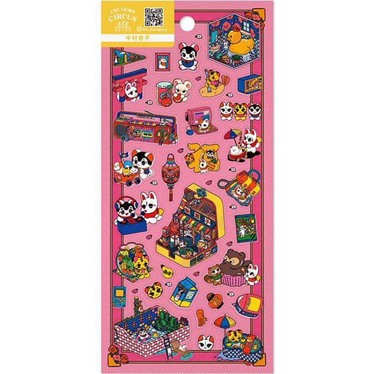 フロンティア CREATORS CIRCUS CLEAR SEAL シール シールシート 透明