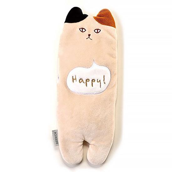 HFネックピローHOT&COOL ひつじ しろくま みけねこ うさぎ ラベンダー