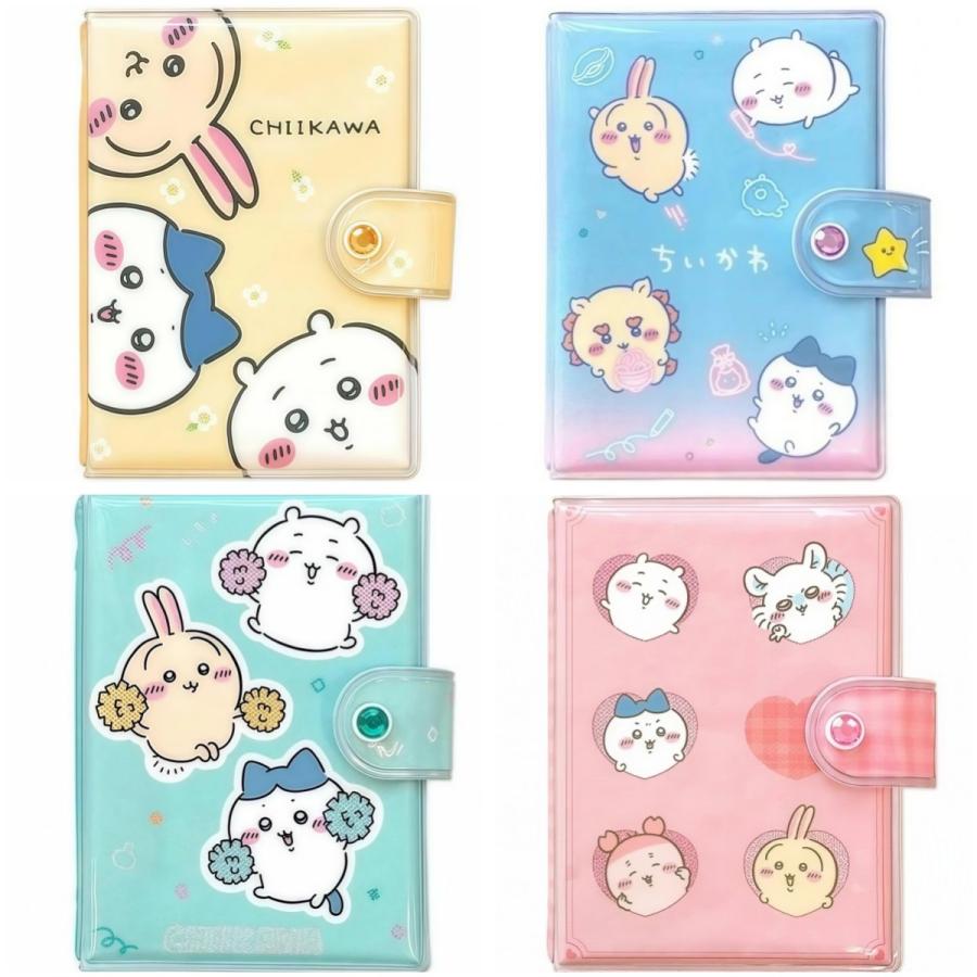 A5 シール帳 完成品 たまごっち　ちいかわ　サンリオ バインダー付　10ページ カミオジャパン シールバインダー キラキラストーン付き シール台紙10