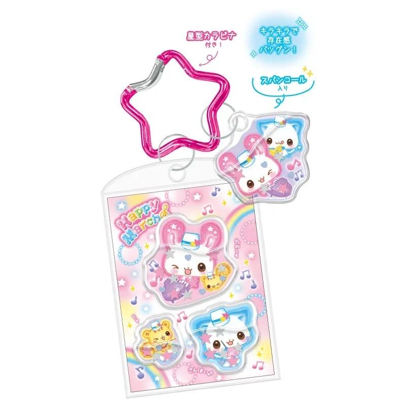 ウォーターインシール風キーホルダー カミオジャパン あわわちゃん