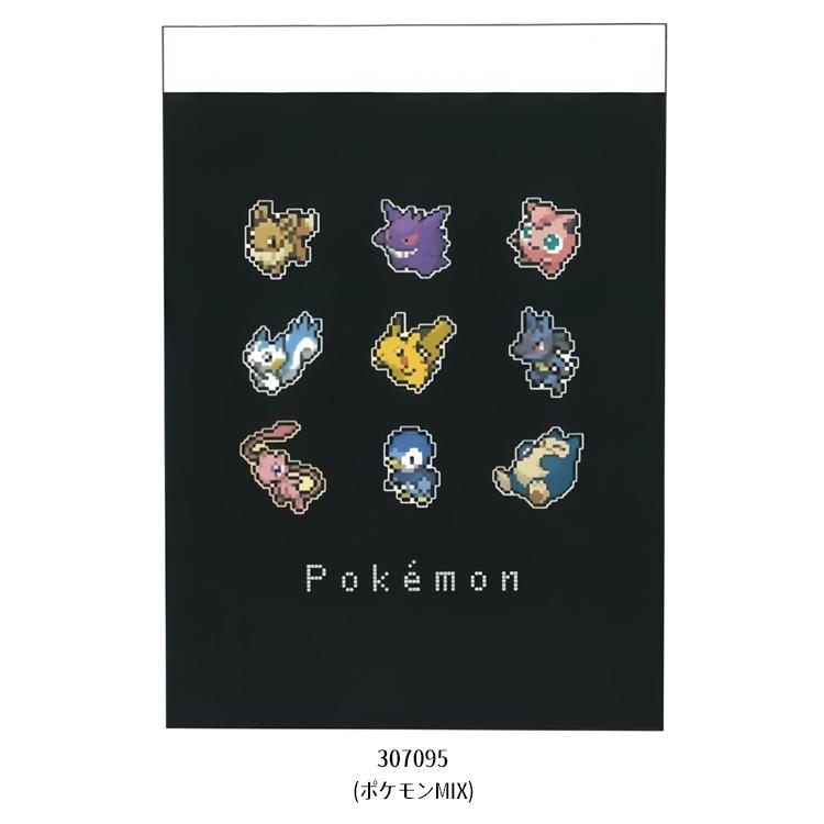 カミオジャパン ミニメモ 日本製 キャラクター デザイン ポケモン メモ