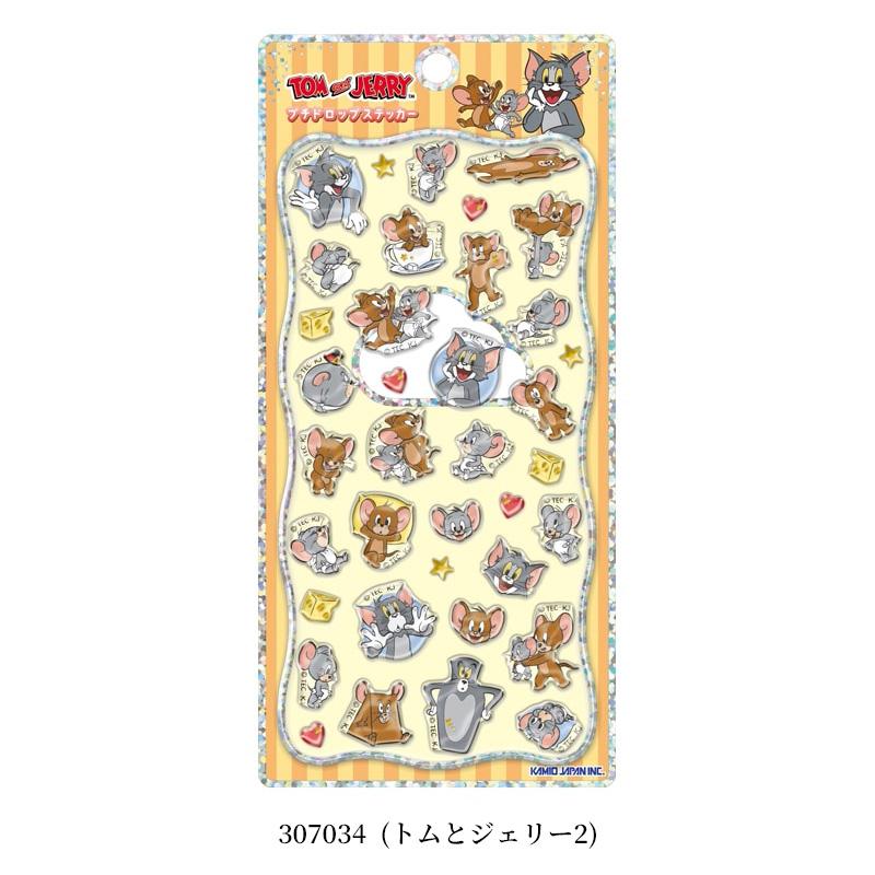 カミオジャパン キャラクタープチドロップステッカー ゴールド箔押し
