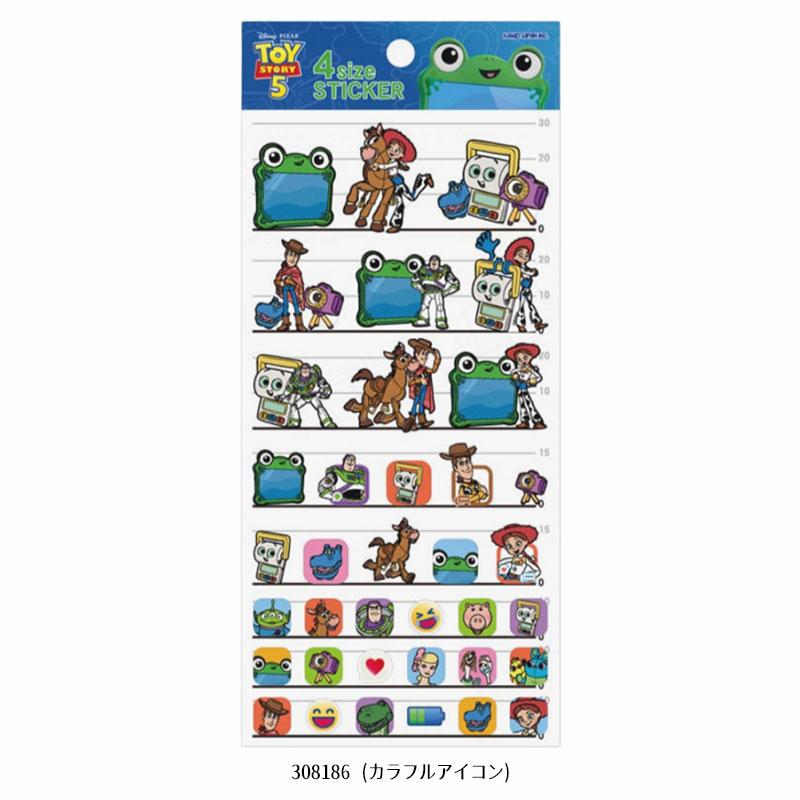 カミオジャパン 4size STICKER トイストーリー ディズニー