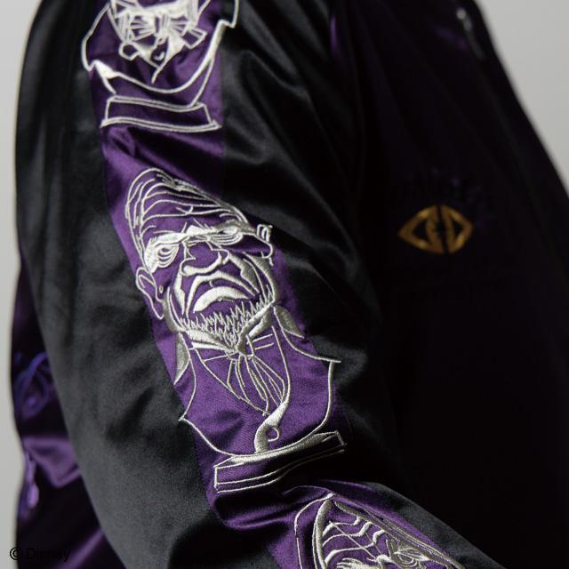 ディズニー ホーンテッドマンション ファントムパープル スカジャン