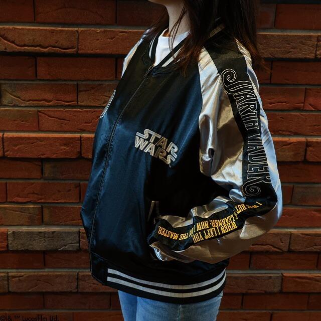 刺繍◎ 90s STARWEARS USA製 スタジャン CIVIL WARS 刺繍◎ 90s STARWEARS USA製 スタジャン CIVIL WARS