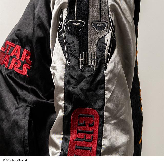 STAR WARS スター・ウォーズ シャドウブラック スカジャン 刺繍