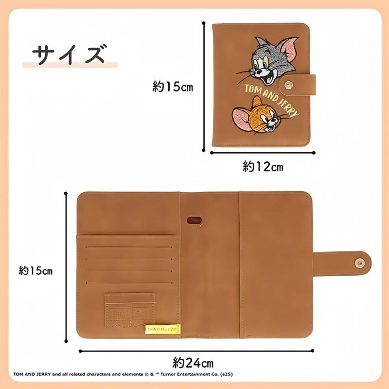 パスポートケース キャラクター ディズニー ミニー リボンスタンプ
