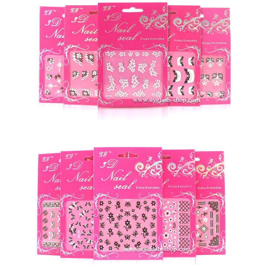 超買得く20枚セット/￥1000円][即日発送]ネイルシール 20枚セット 貼る