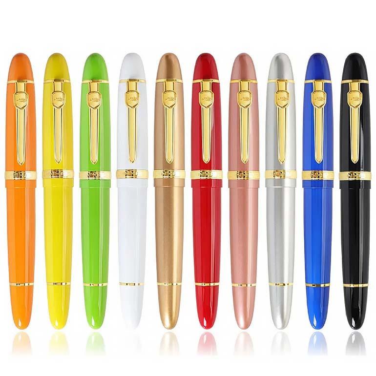 JINHAO 正規輸入品 ジンハオ 159 万年筆 水性ペン 両用式万年筆 ネジ式