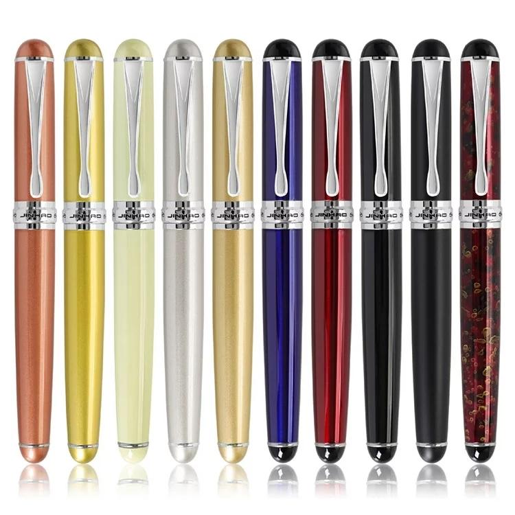 JINHAO 正規輸入品 ジンハオ 750 万年筆 水性ペン 両用式万年筆 握り