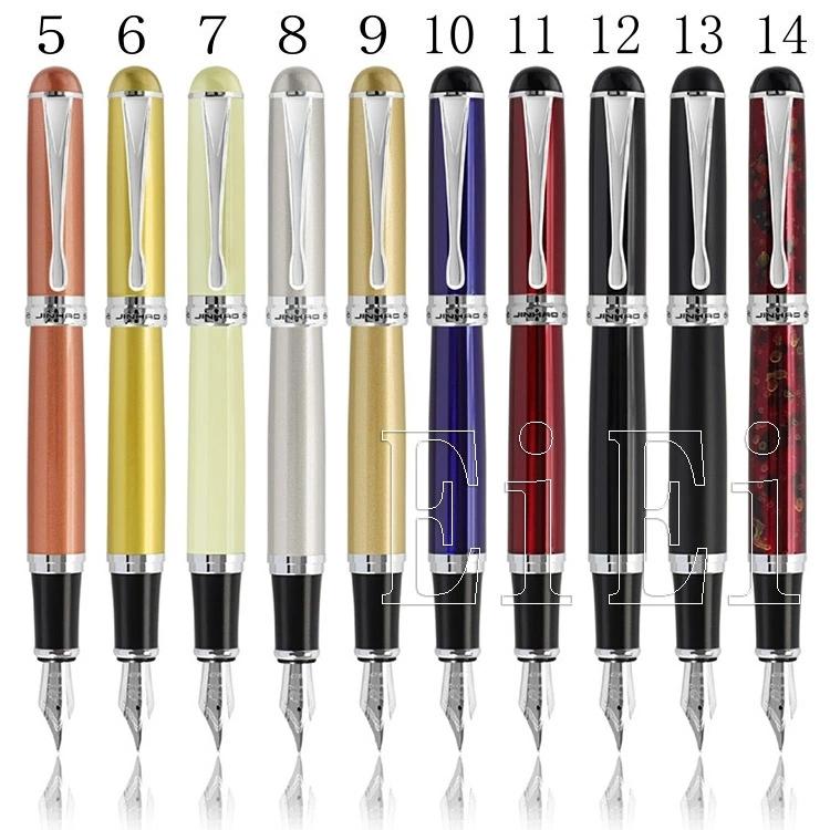 JINHAO 正規輸入品 ジンハオ 750 万年筆 水性ペン 両用式万年筆 握り