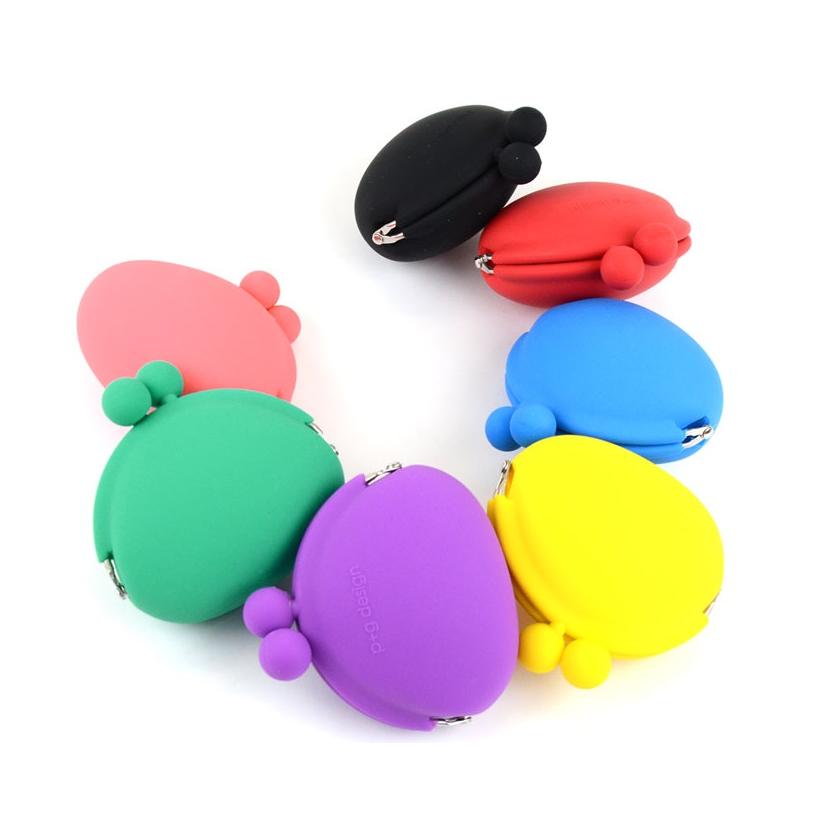 p+g design POCHIBI ポチビ がま口財布 シリコン製 防水 がまぐち
