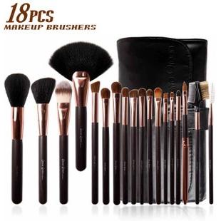 18本メイクブラシセット、化粧筆セット、化粧ブラシセット、ブラシ