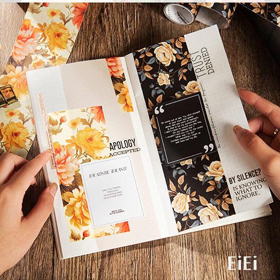 マスキングテープ 幅広60mm シームレス ワイドタイプ コラージュ素材