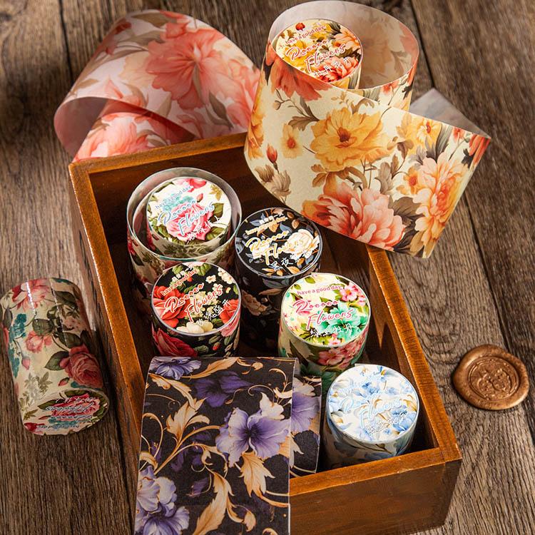 マスキングテープ 幅広60mm シームレス ワイドタイプ コラージュ素材