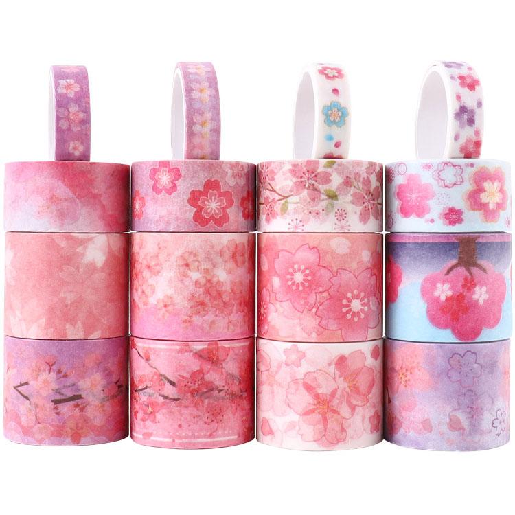 柄違い16ロール マスキングテープ 買得セット 桜 さくら 桜の花 桜の木