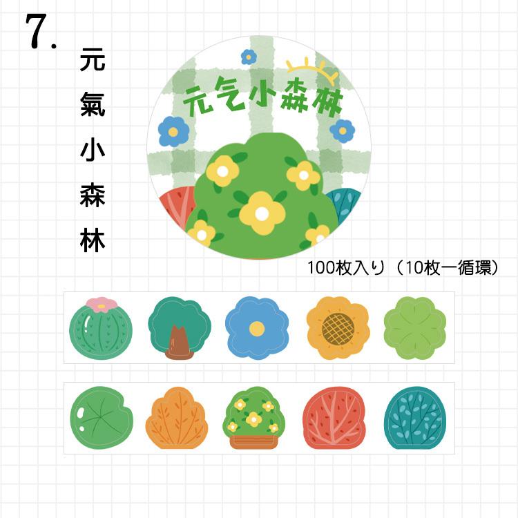 即日出荷/海外マスキングテープ 1枚ずつ剥がせる 透ける 書ける ◇全10