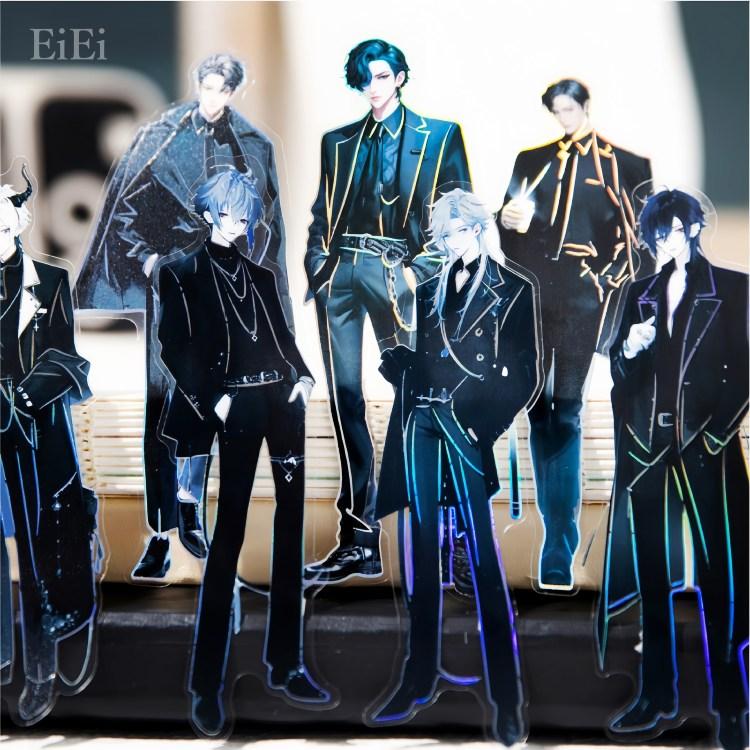 人物シール 金箔押し ラージサイズ 男の子 男性 男子 少男 少年 彼氏