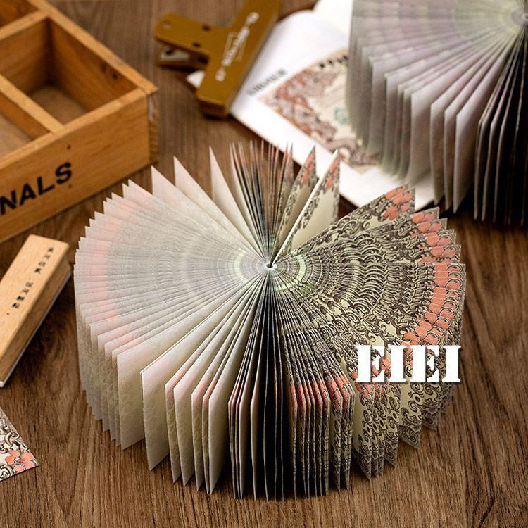 即日出荷 海外 メモ帳 便箋 メモノート おしゃれ◇1パック同柄100枚