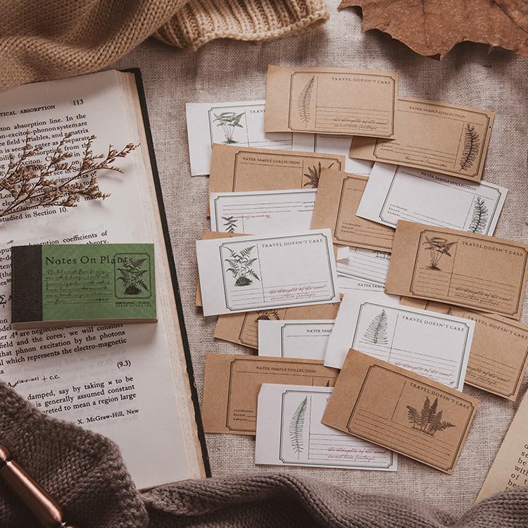 即日出荷 海外 おしゃれなメモ帳◇100枚 全8種◇ アンティーク 英語