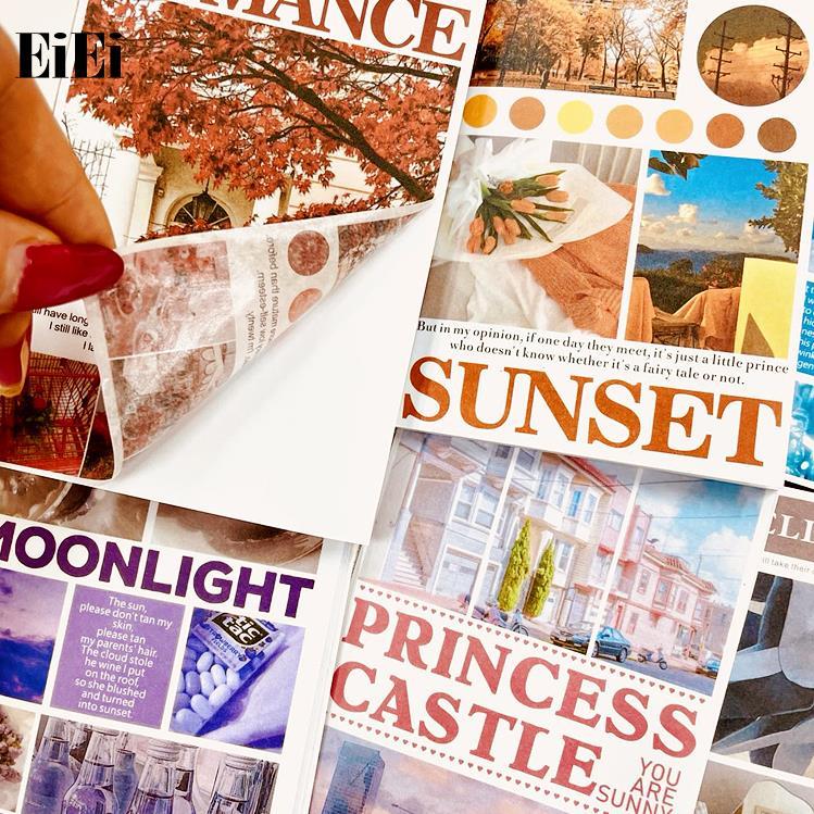 シールブック インスタ風 20頁 写真 フォト ステッカーブック