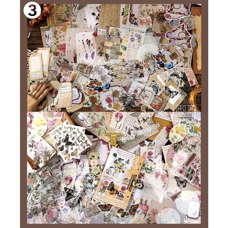 260枚 贅沢なデコレーション素材 詰め合わせセット ヴィンテージ レトロ アンティーク 120枚シール+120枚素材ペーパー タグ 手帳デコ 素材 sztz-260-001 :sztz-260-001:卸売のEiEi 通販 即日出荷 260枚 贅沢なデコレーション素材 詰め合わせセット ヴィンテージ レトロ アンティーク 120枚シール+120枚素材ペーパー タグ 手帳デコ コラージュ素材 デコ素材 海外 ステッカー ジャンクジャーナル 人物 女の子 英語 惑星 月 アート 蝶 ホワイト レース 花 シール