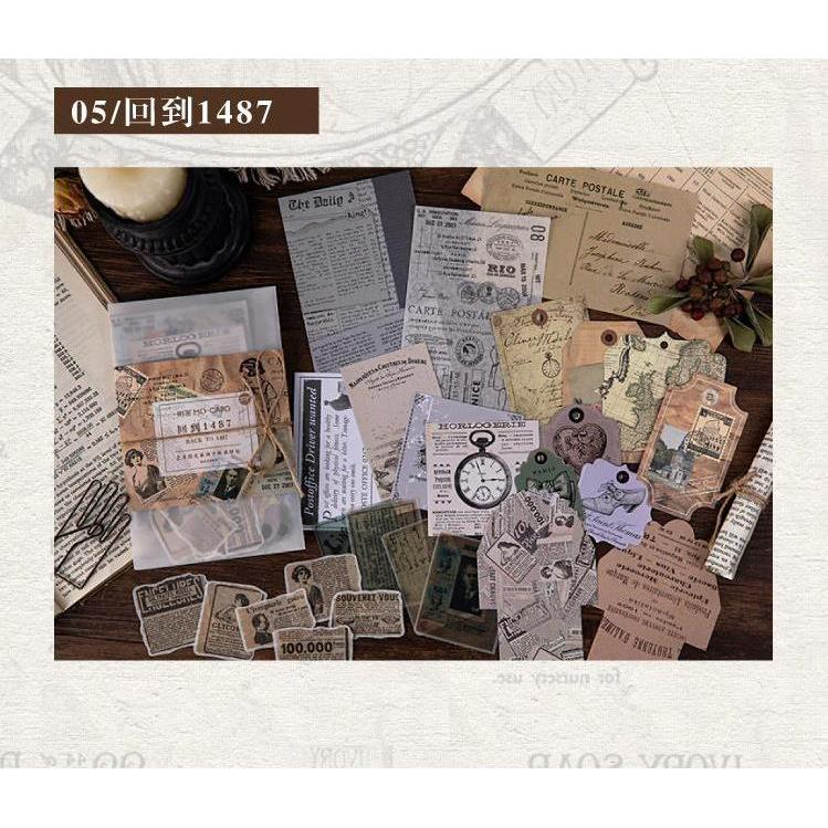 贅沢なデコレーション素材詰め合わせセット 海外 ヴィンテージ