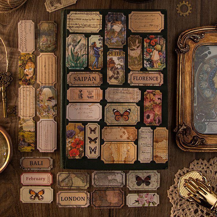 即日出荷 海外 ステッカー 大容量 ◇計120枚入り 30枚シールシート 全8