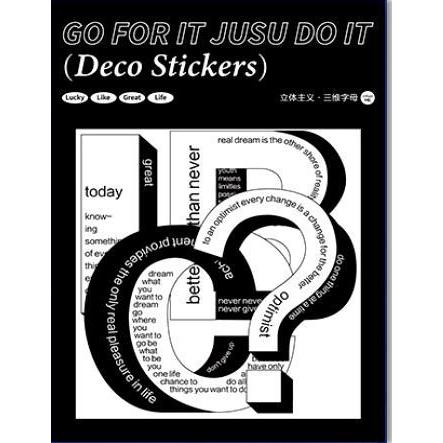 即日出荷 海外ステッカー 大きめ 3D 英字 数字 フレークシール ◇30枚