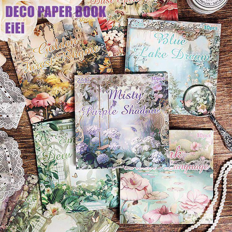 大量！海外メモ　海外oppテープ デザインペーパー まとめ売り 紙モノ大量○可愛いメモやダイカットカードOPPテープ紙モノ文具、新品