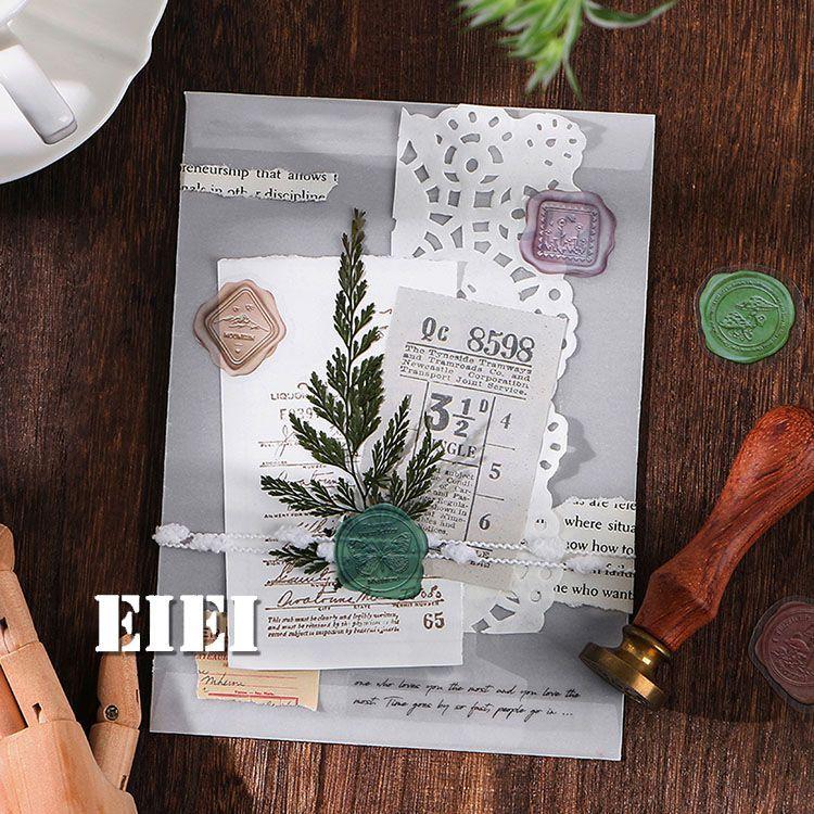 即納 シーリング ワックス スタンプ 風 フレークシール ろう 封蝋