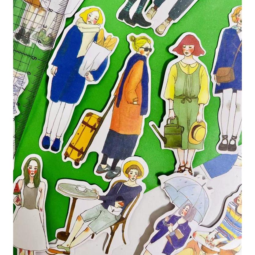 即日出荷 海外ステッカー 大きめ 女の子 女子 28枚入り 彼女 海外 シール ステッカー 大人 フレークシール 人物 海外 手帳デコ デコレーション 素材 Sztz 49 001 Sztz 49 001 卸売のeiei 通販 Yahoo ショッピング