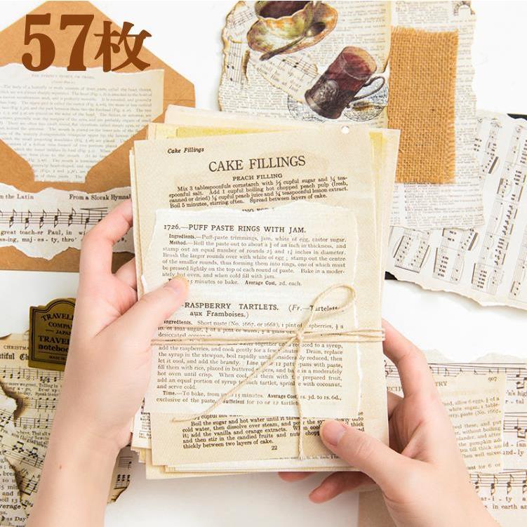 衝撃特価 即日出荷 英字 英語 ヴィンテージ 素材ペーパー 素材紙 57枚 全2種 クラフト紙 手帳デコ コラージュ 素材 ジャンクジャーナル レトロ Sztz 57 001 Aynaelda Com