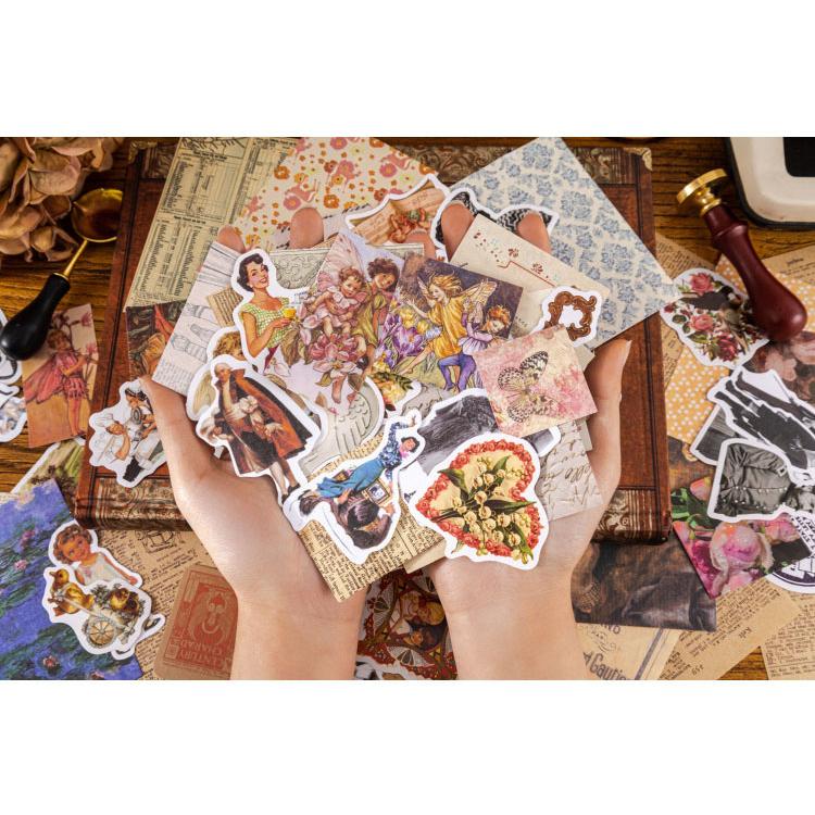 即日出荷 4種類素材 詰め合わせ セット ヴィンテージ コラージュ