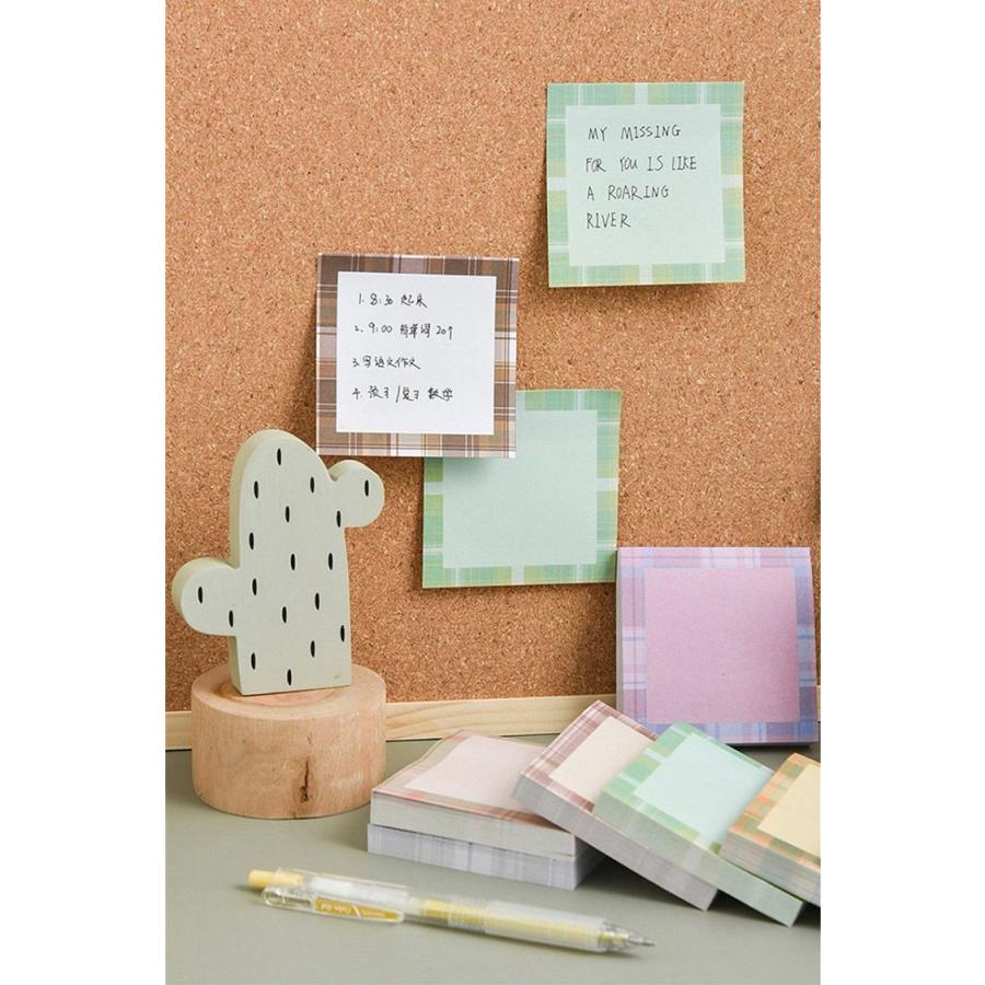 即日出荷 海外 メモ帳 便箋 メモノート おしゃれ◇1パック同柄80枚