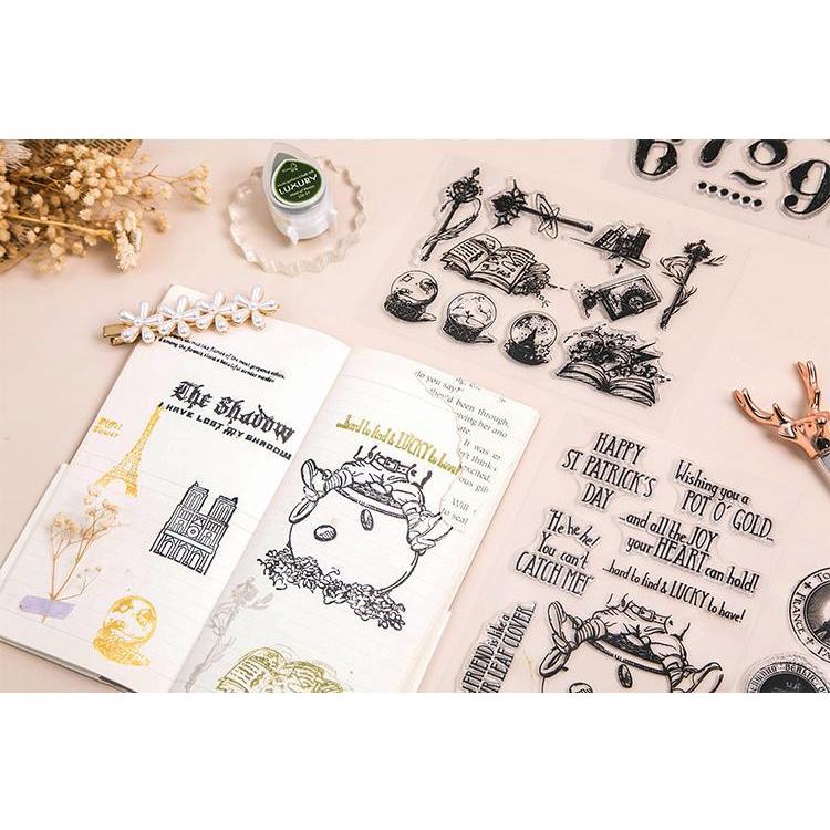 即日出荷 クリアスタンプ クリアスタンプシート 透明 A01-12 アクリル