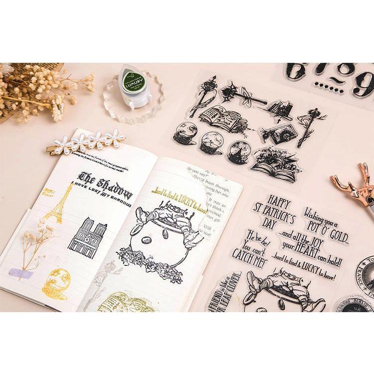 即日出荷 クリアスタンプ クリアスタンプシート 透明 A33-52 アクリル