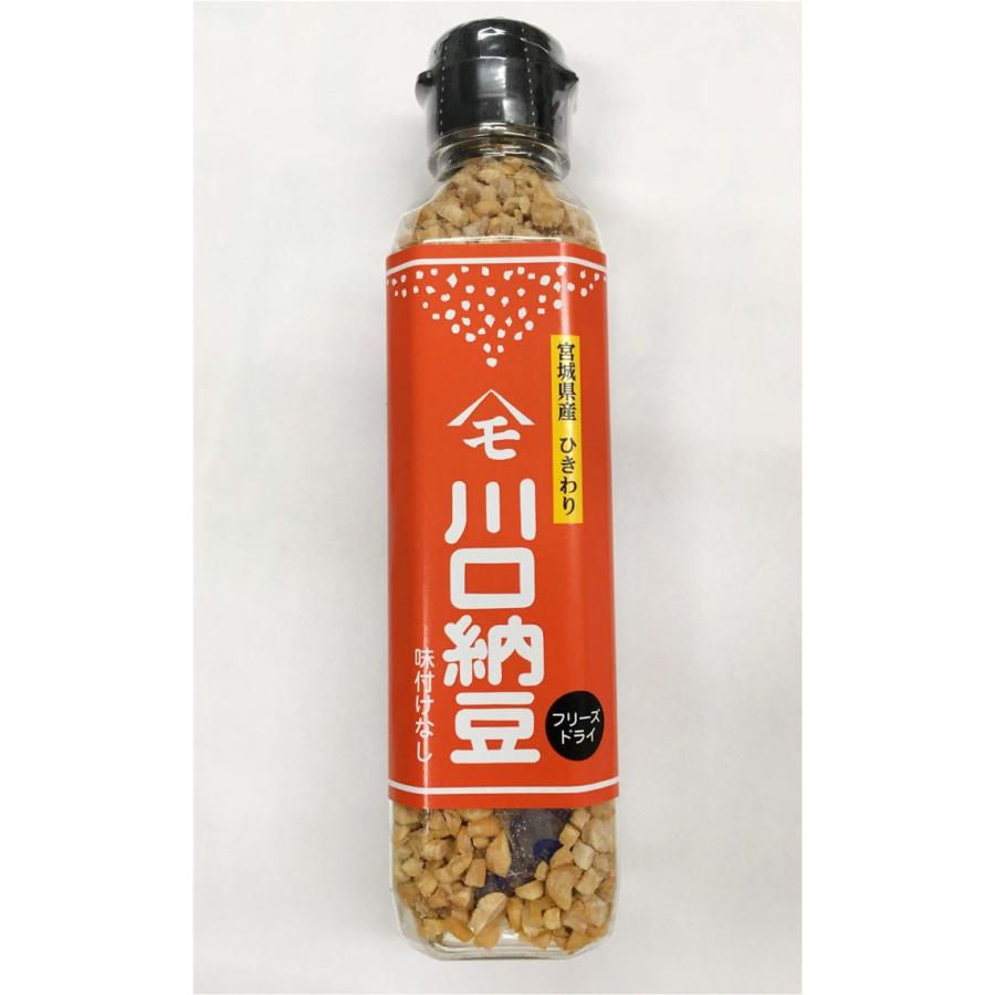 乾燥納豆 65g 瓶入り ひきわり 24本セット(1c/s) 川口納豆 フリーズドライ 65g 納豆お菓子 納豆ふりかけの画像
