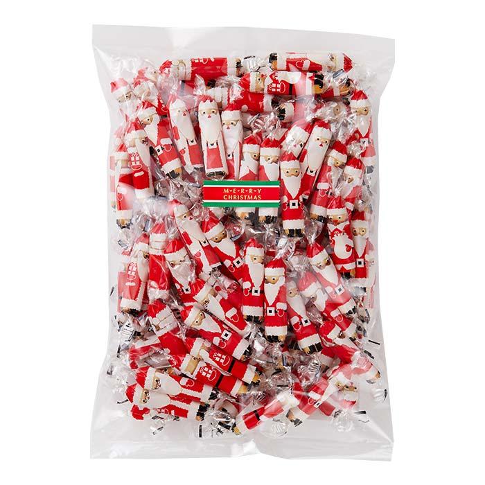 丸金食品 クリスマスお菓子 サンタあられ 500g (約138個) 8袋セット(1c 