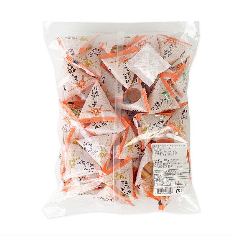 丸金食品 ありがとうクッキーテトラ 200g (約43個) 15袋(1c/s) : 販促