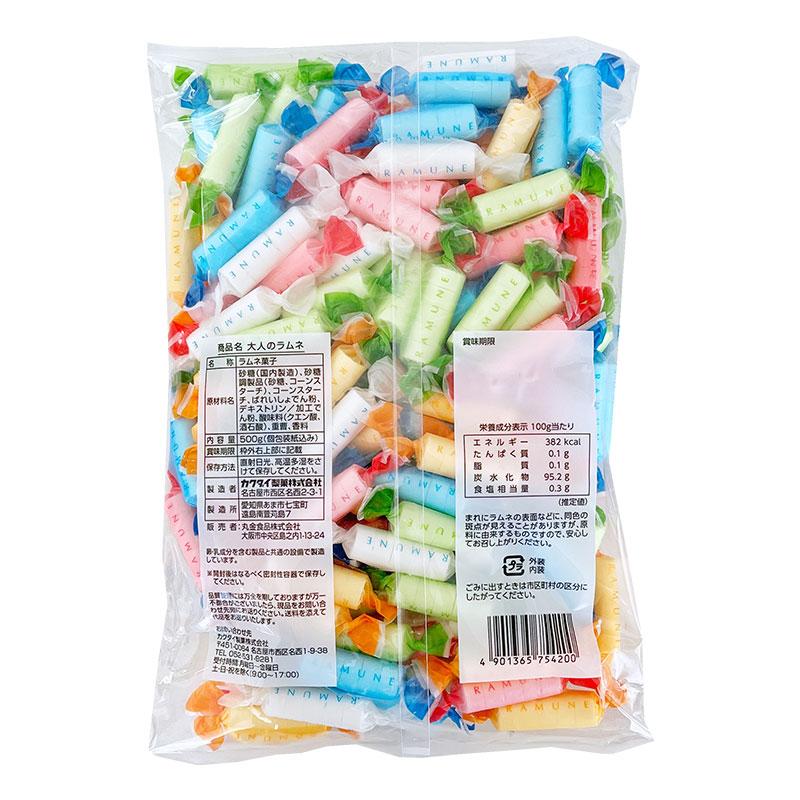 大人のラムネ 500g×12袋 D-16 大人のラムネ 500g 大袋お菓子 業務用 まとめ買い : 販促スタジアム