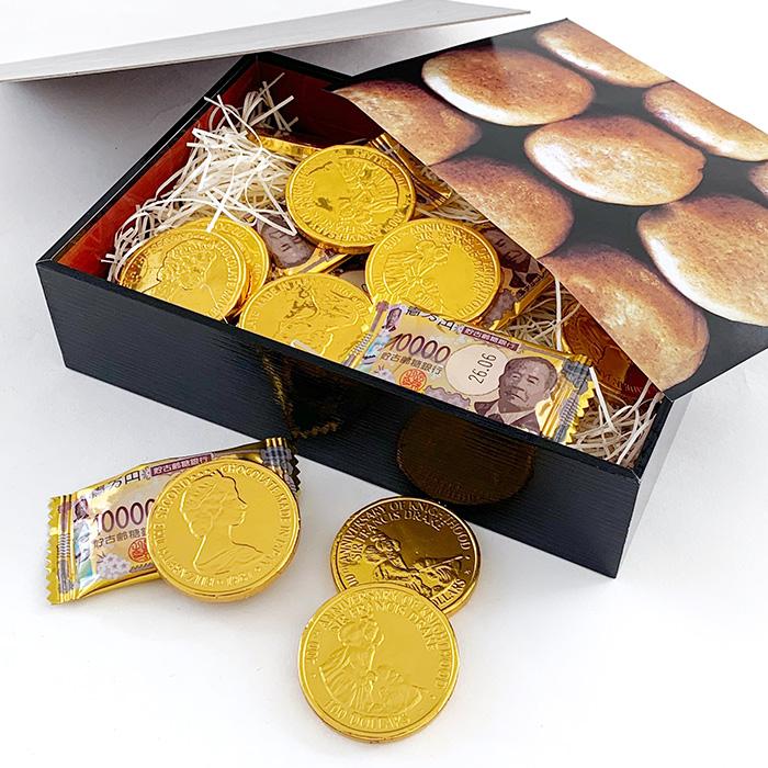 在庫限り！ワイロチョコ(R) プレミアム 箱 お札チョコ お金チョコ