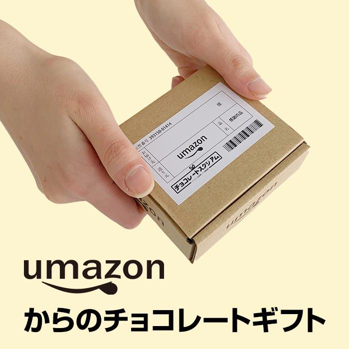 在庫限り！ umazonチョコ 感謝 ありがとう パロディ ミニチュア