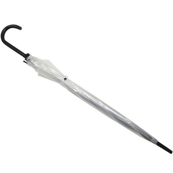 即納 ビニール傘 65cm 透明ビニール傘  480本セット（10c/s） 業務用ビニール傘まとめ買いの画像